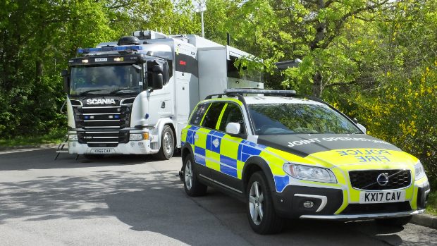 Smart Police Vehicle Northamptonshire Police